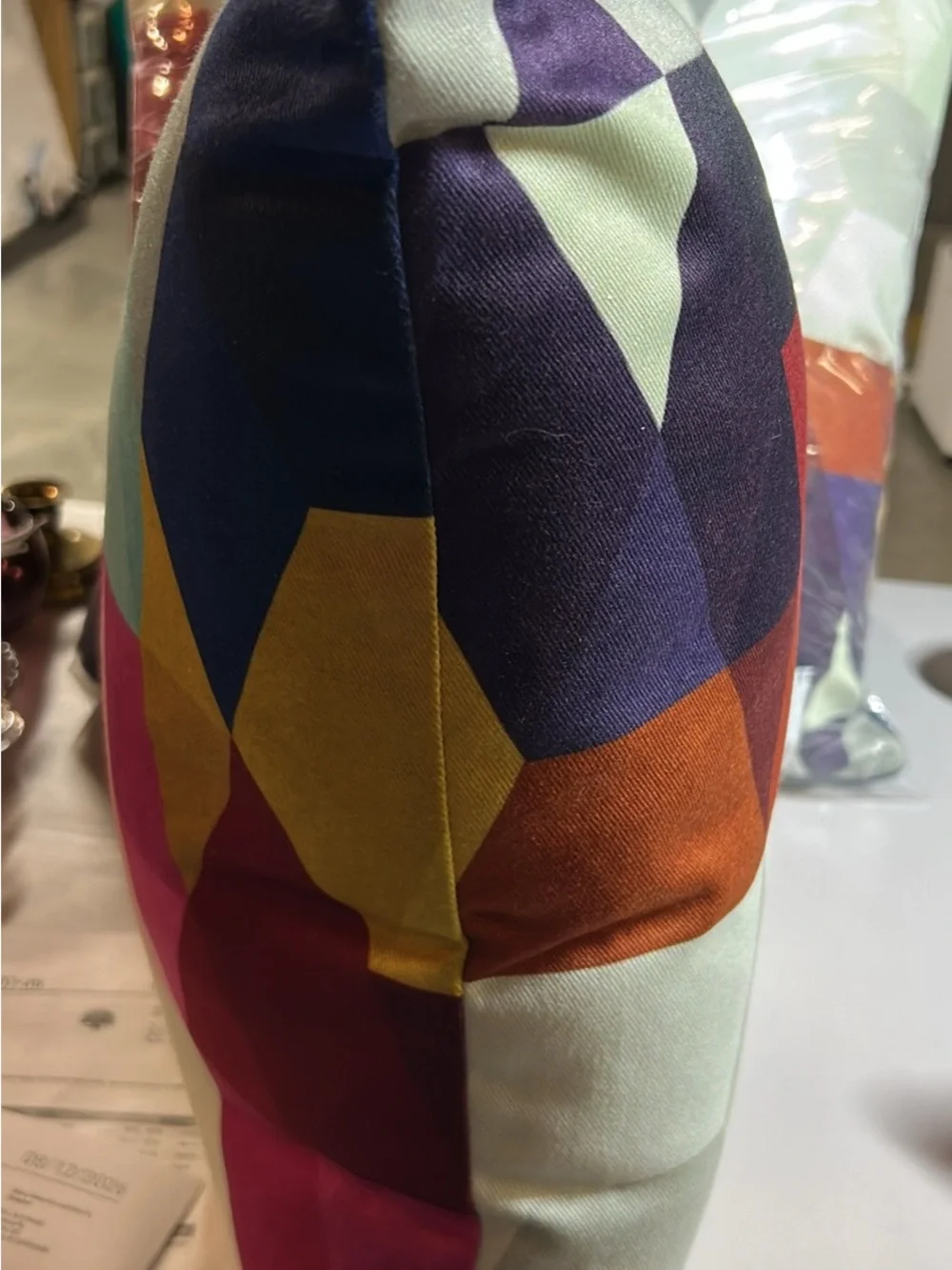 Multicolor Geometric Decorative Pillow Cover - Modern Home Bedding